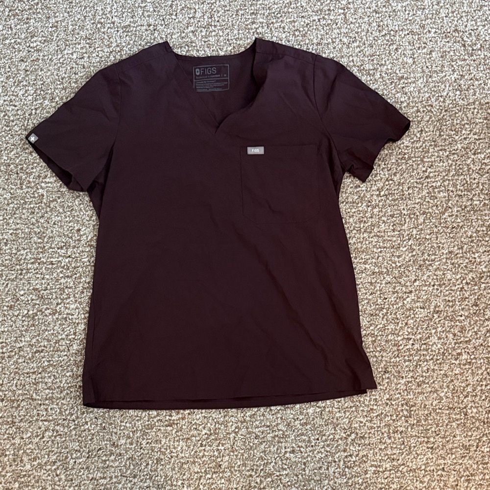 Figs women’s espresso short Sleeve Tee